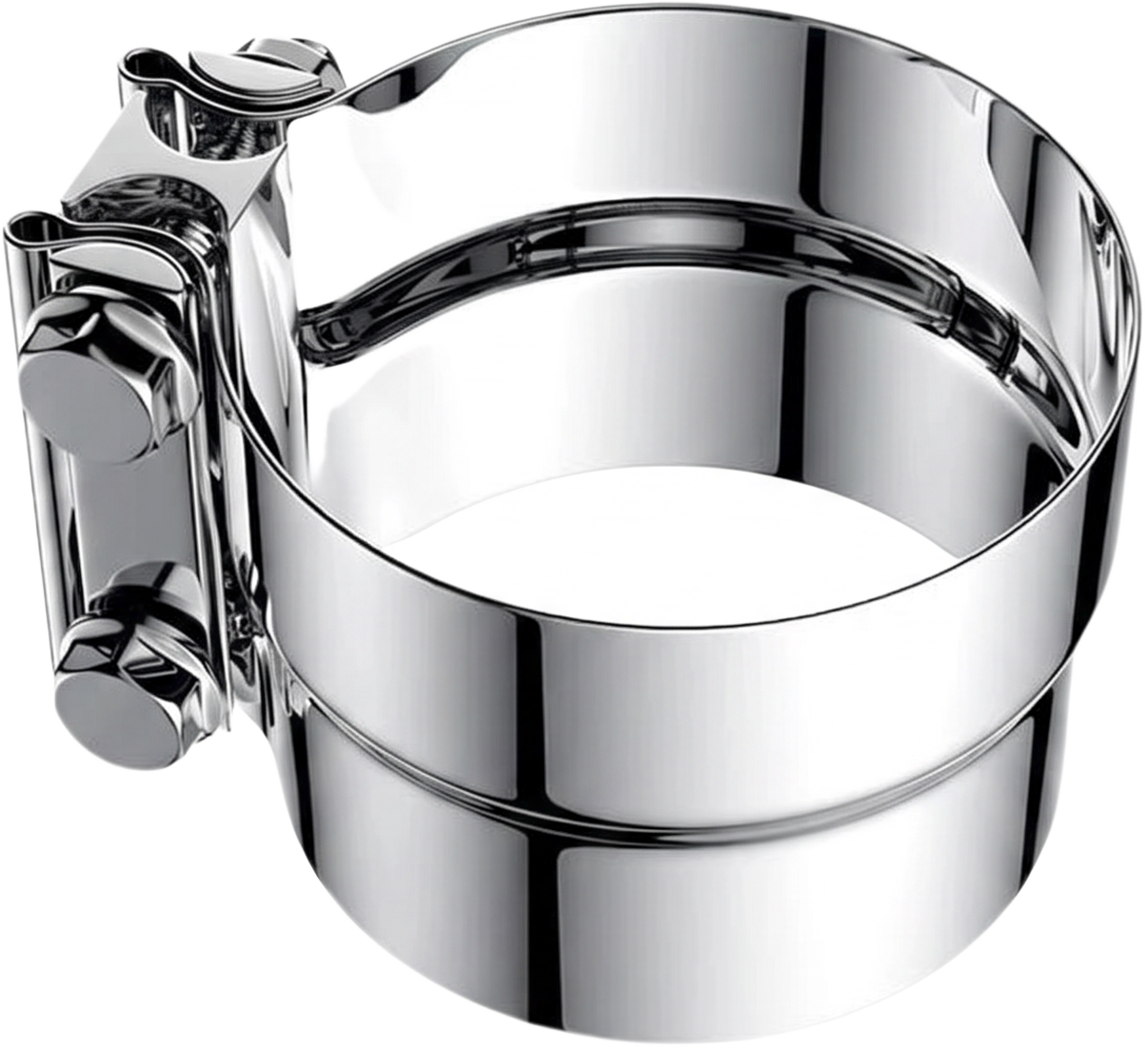 4" chrome exhaust clamp